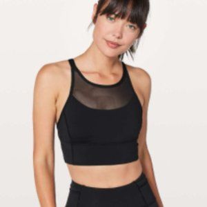 Lululemon Clip-In Long Line Bra Sz 8